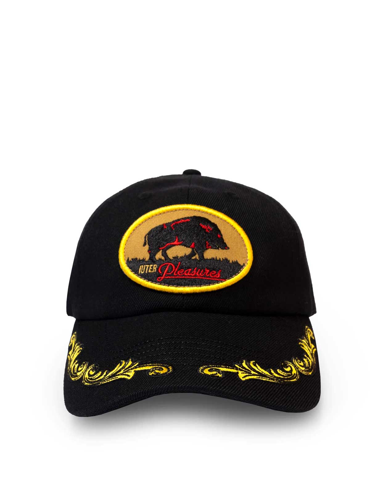 Pleasures x IUTER Daniele Cap Black Front