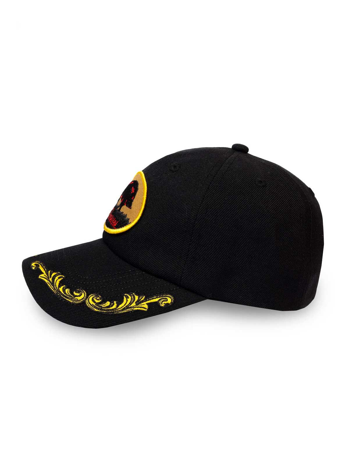 Pleasures x IUTER Daniele Cap Black Side
