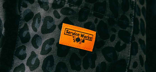 Service Works AW26: Leopard Chef Pants, Chef Shirts & New Drops at Patina