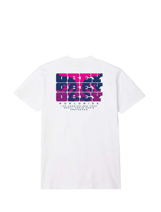 Obey Brick By Brick T-Shirt White