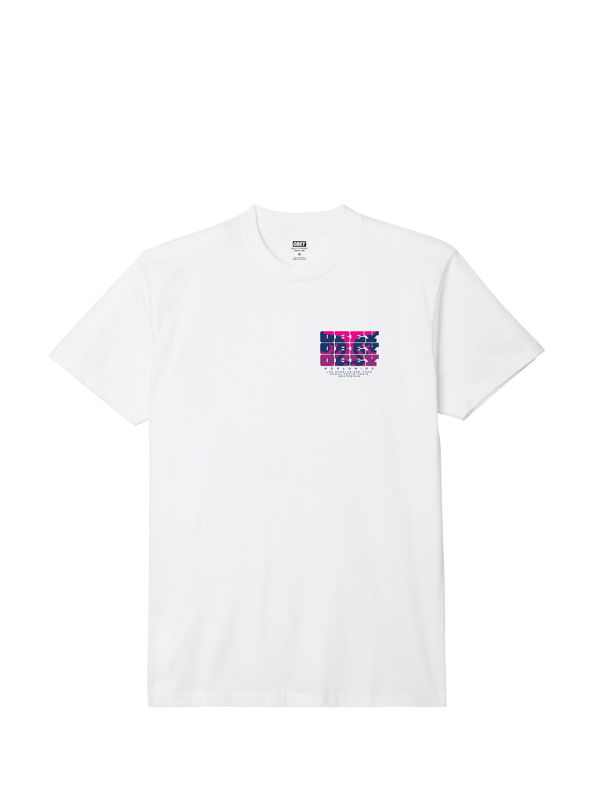 Obey Brick By Brick T-Shirt White