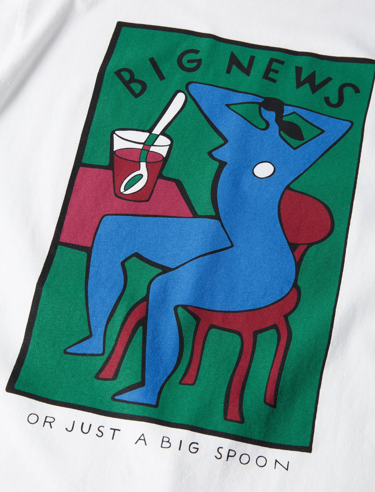 By Parra Big News T-Shirt White
