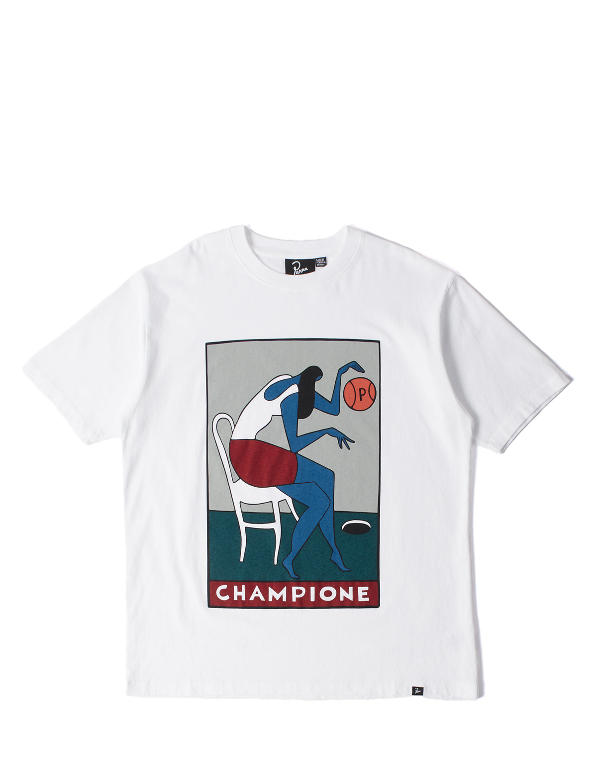 By Parra Champione T-Shirt White