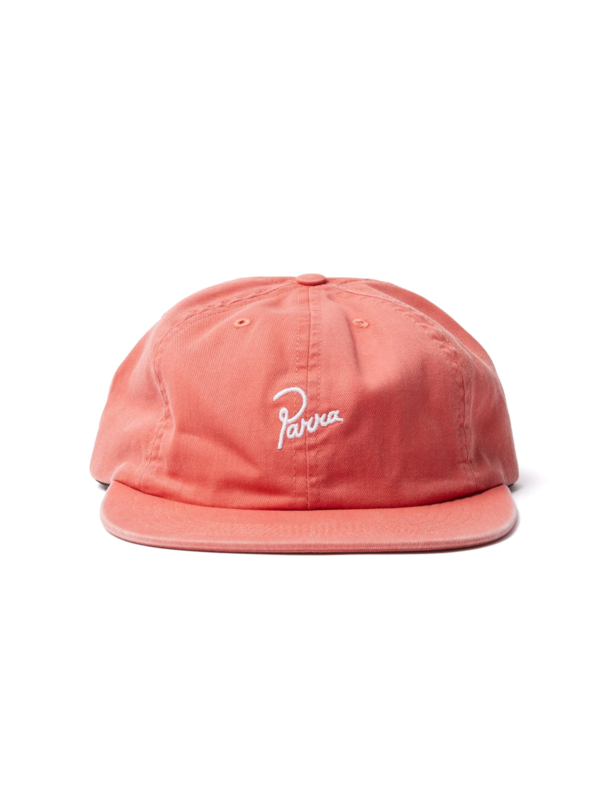 parra red cap with a logo on a white background