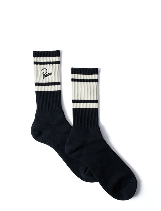 By Parra Crew Socks Midnight Blue