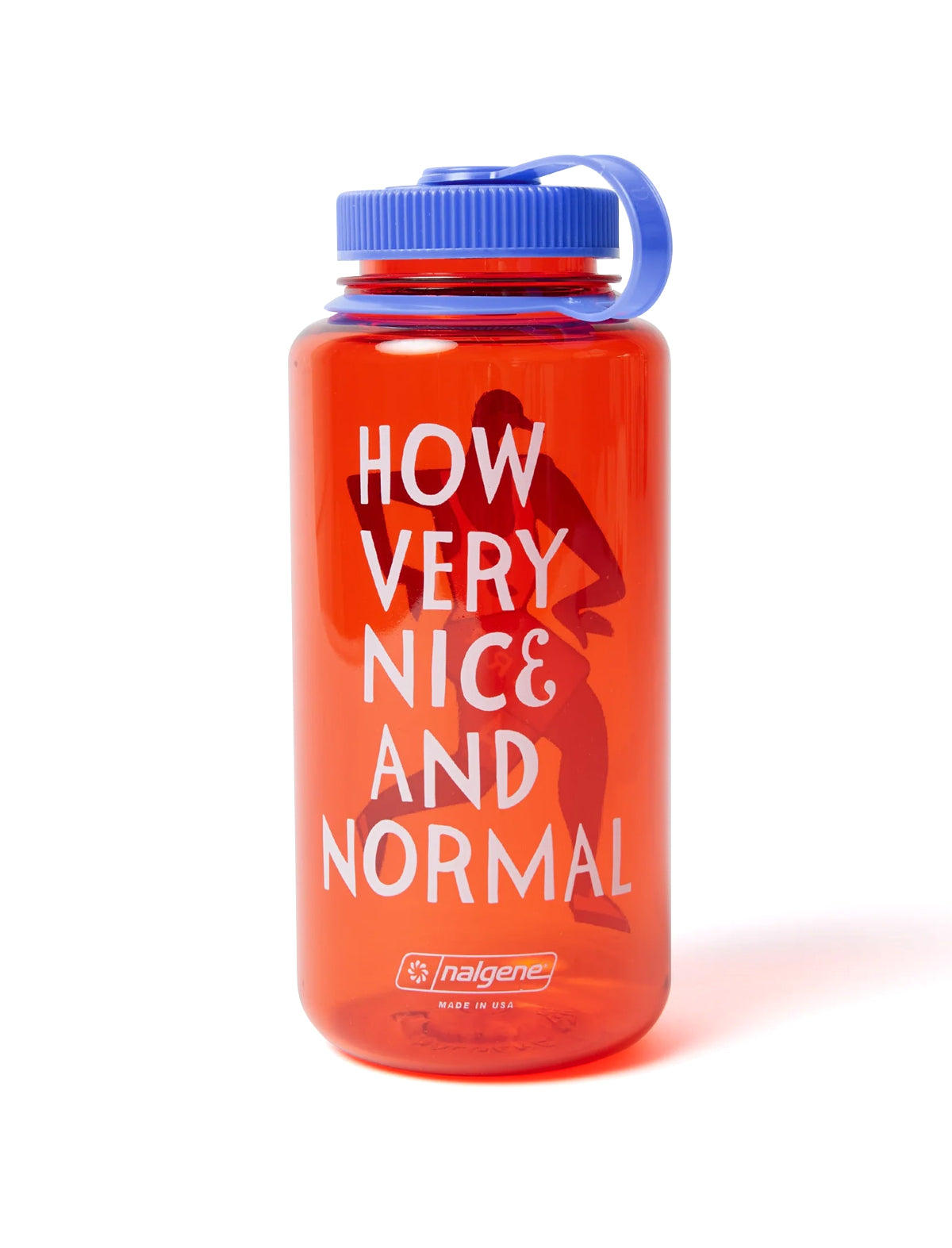 By Parra Nice and Normal Nalgene Bottle Red