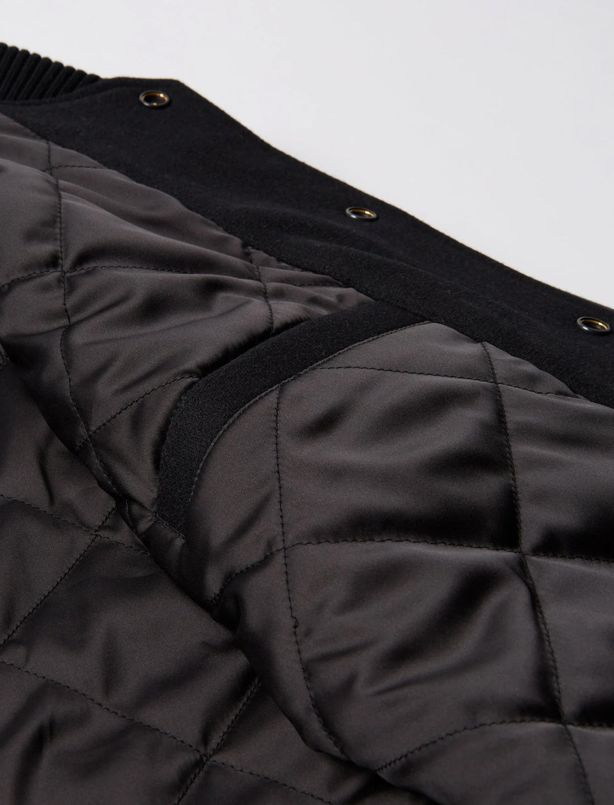 By Parra Not Movie Quality Varsity Jacket Black