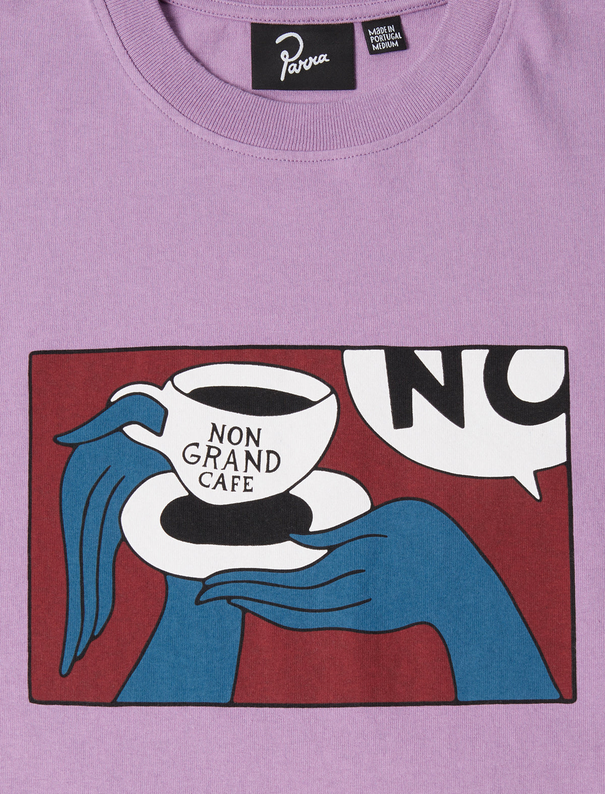 By Parra Not You T-Shirt Purple