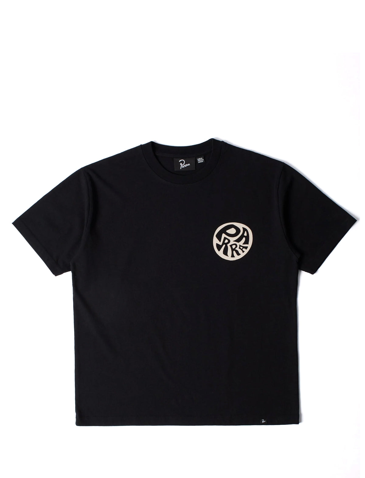 By Parra Play Ball Black T-Shirt on a white background