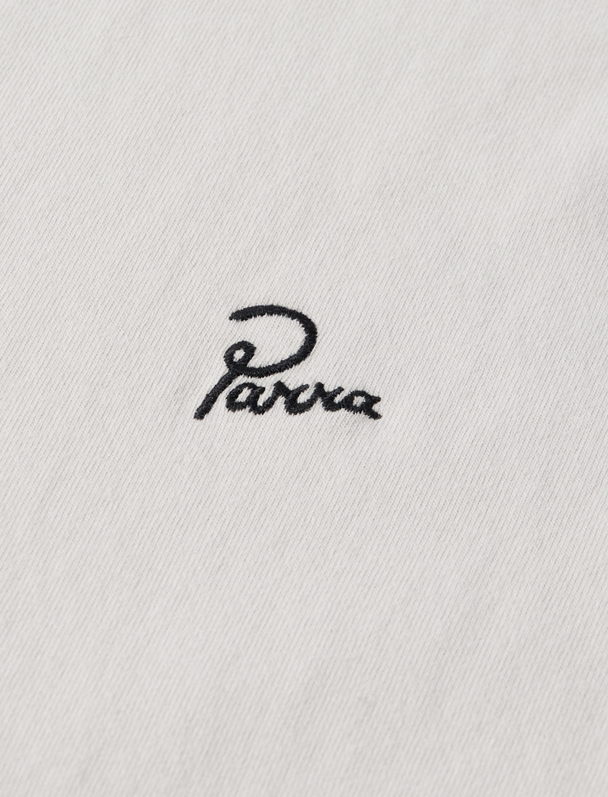 Close-up of a By Parra logo on a white background