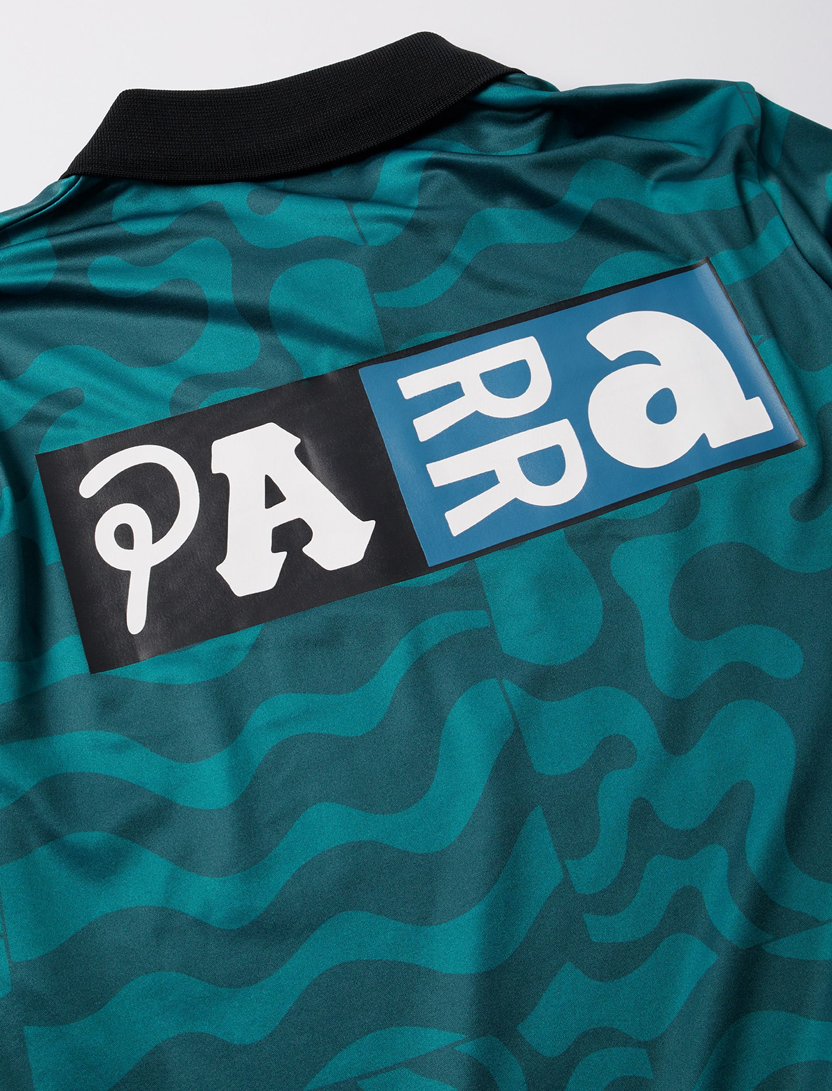 By Parra Sports Flage Polo Shirt Deep Sea Green