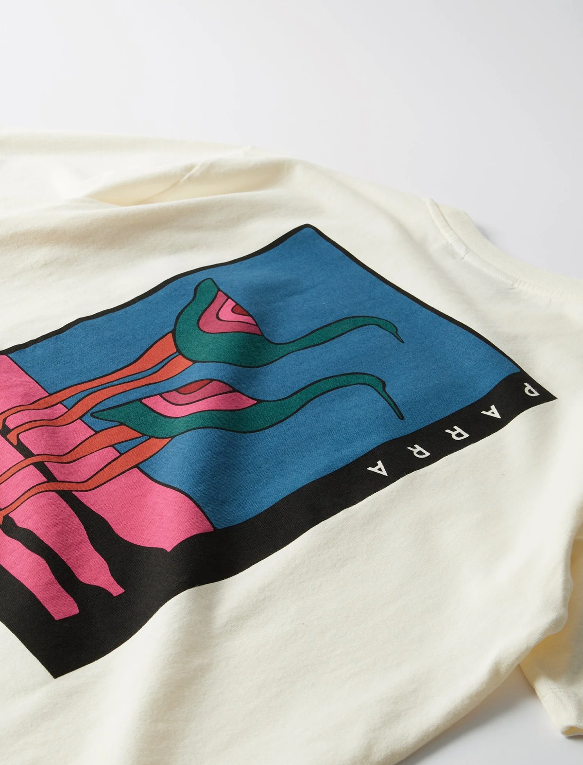 By Parra The Stand Off T-Shirt Off White