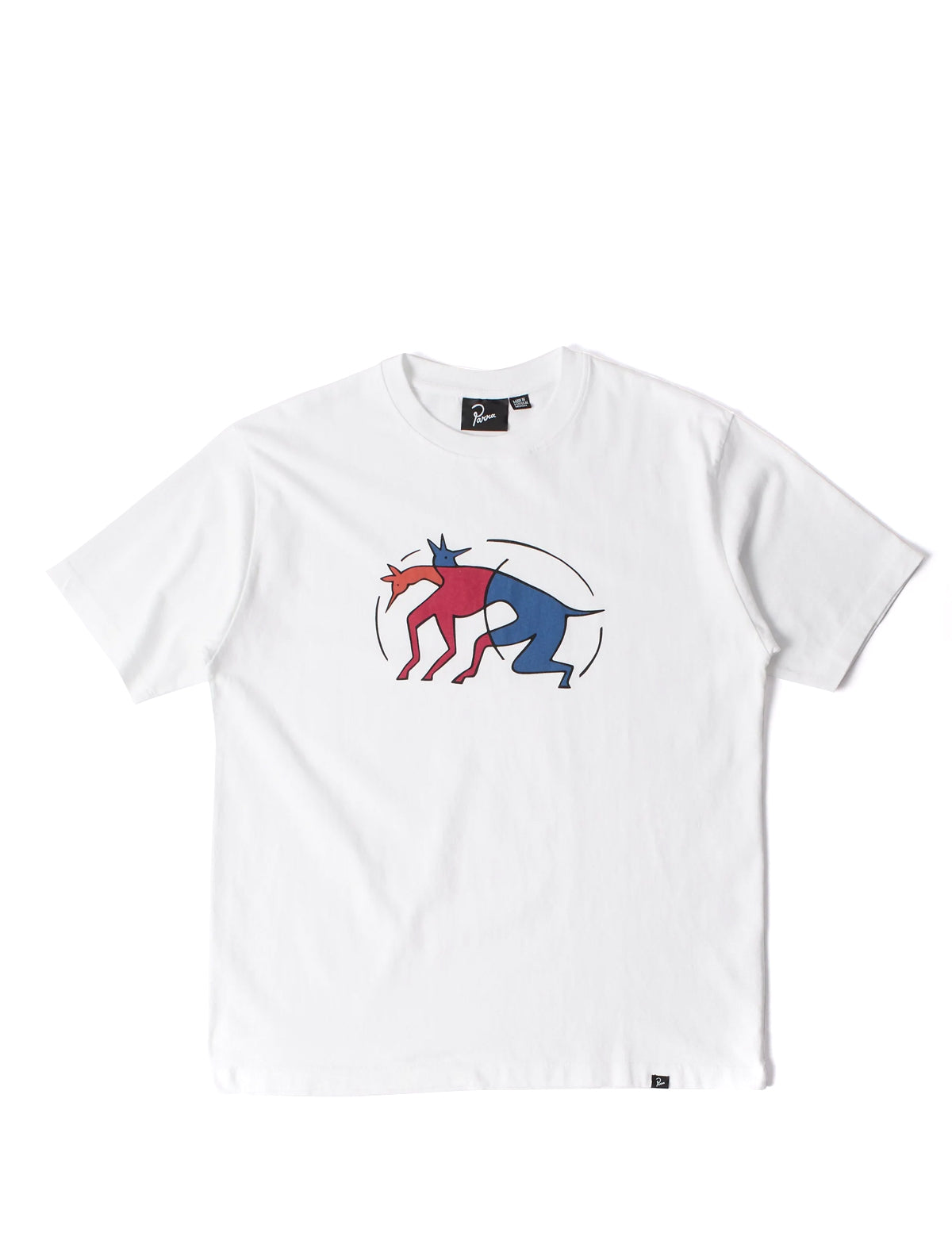 By Parra The Zoomies T-Shirt White