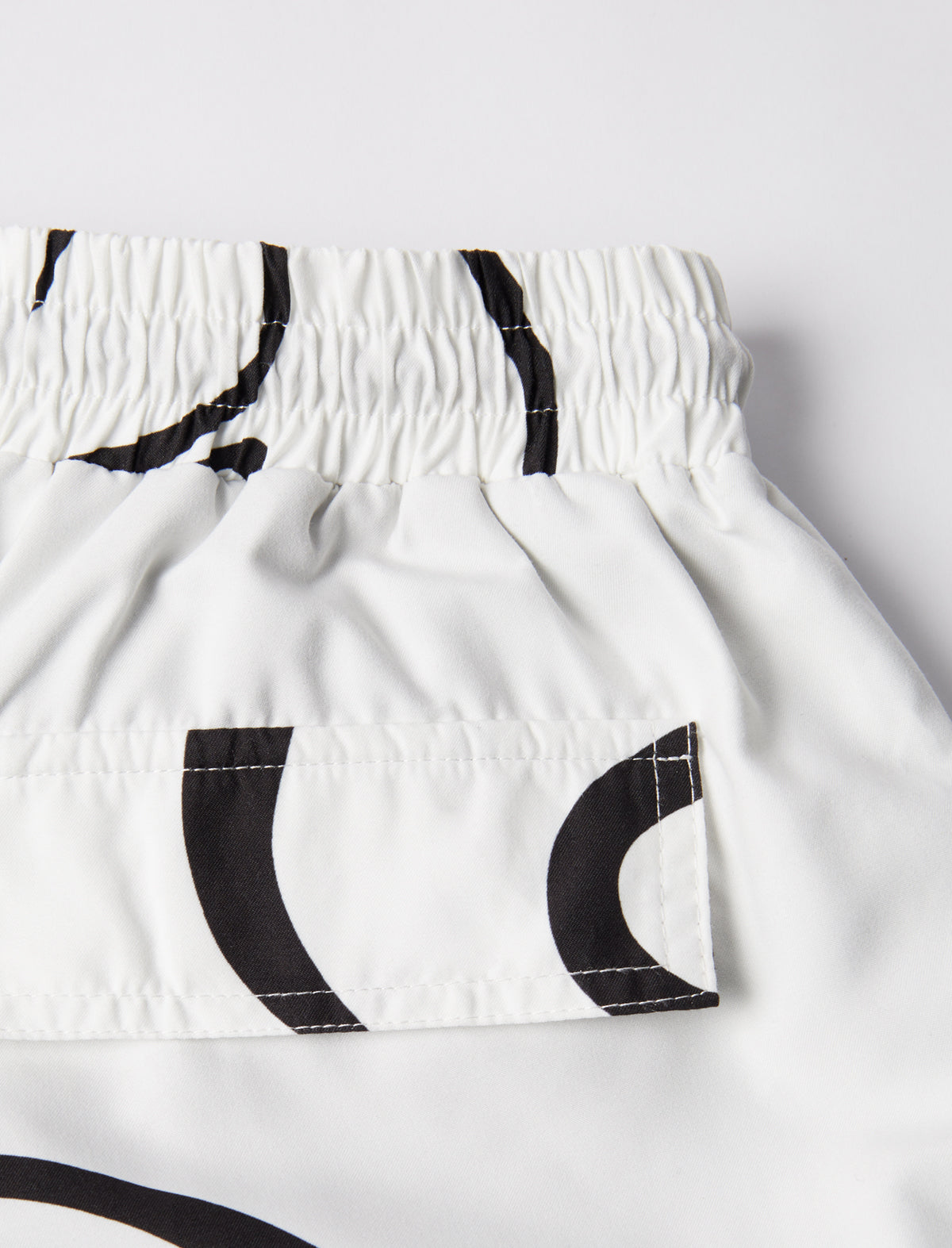 By Parra Yoga Walks Swim Shorts White