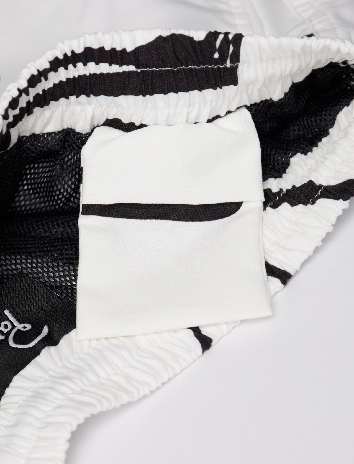 By Parra Yoga Walks Swim Shorts White