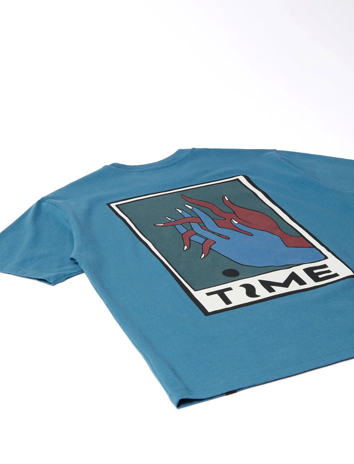 By Parra Time Blue T-Shirt on a White background