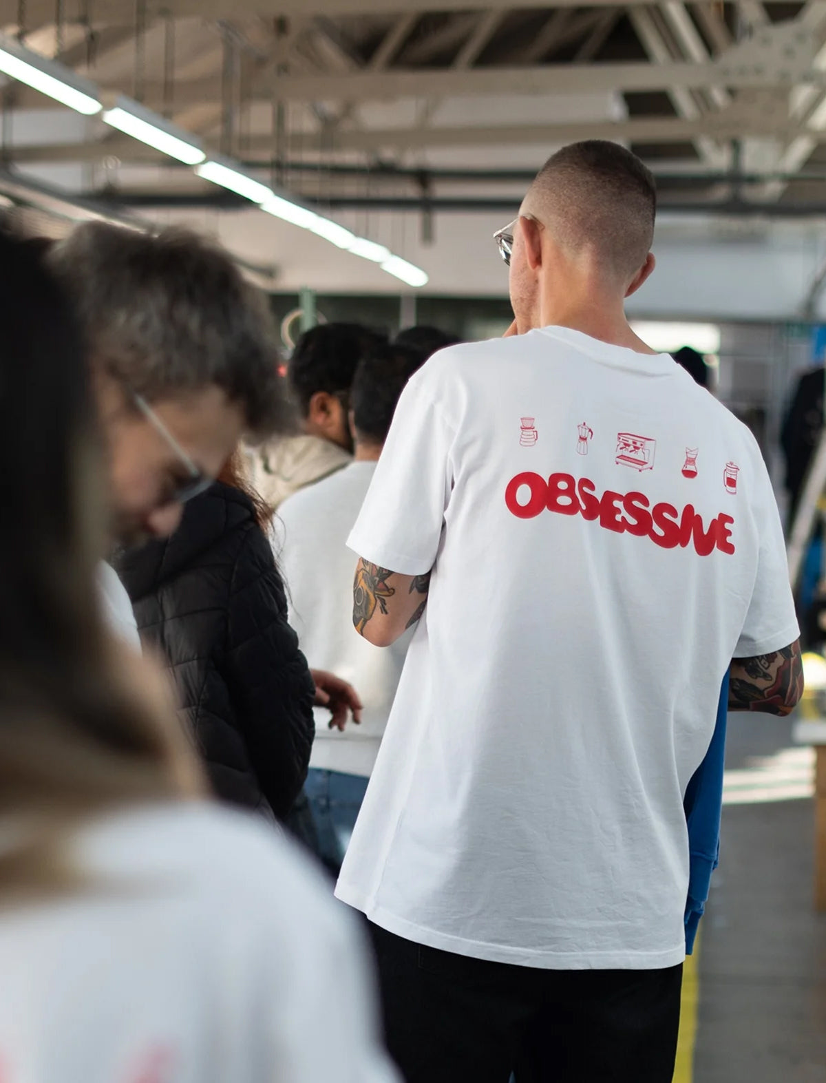 CWT x Coffee Obsessive T-Shirt-White