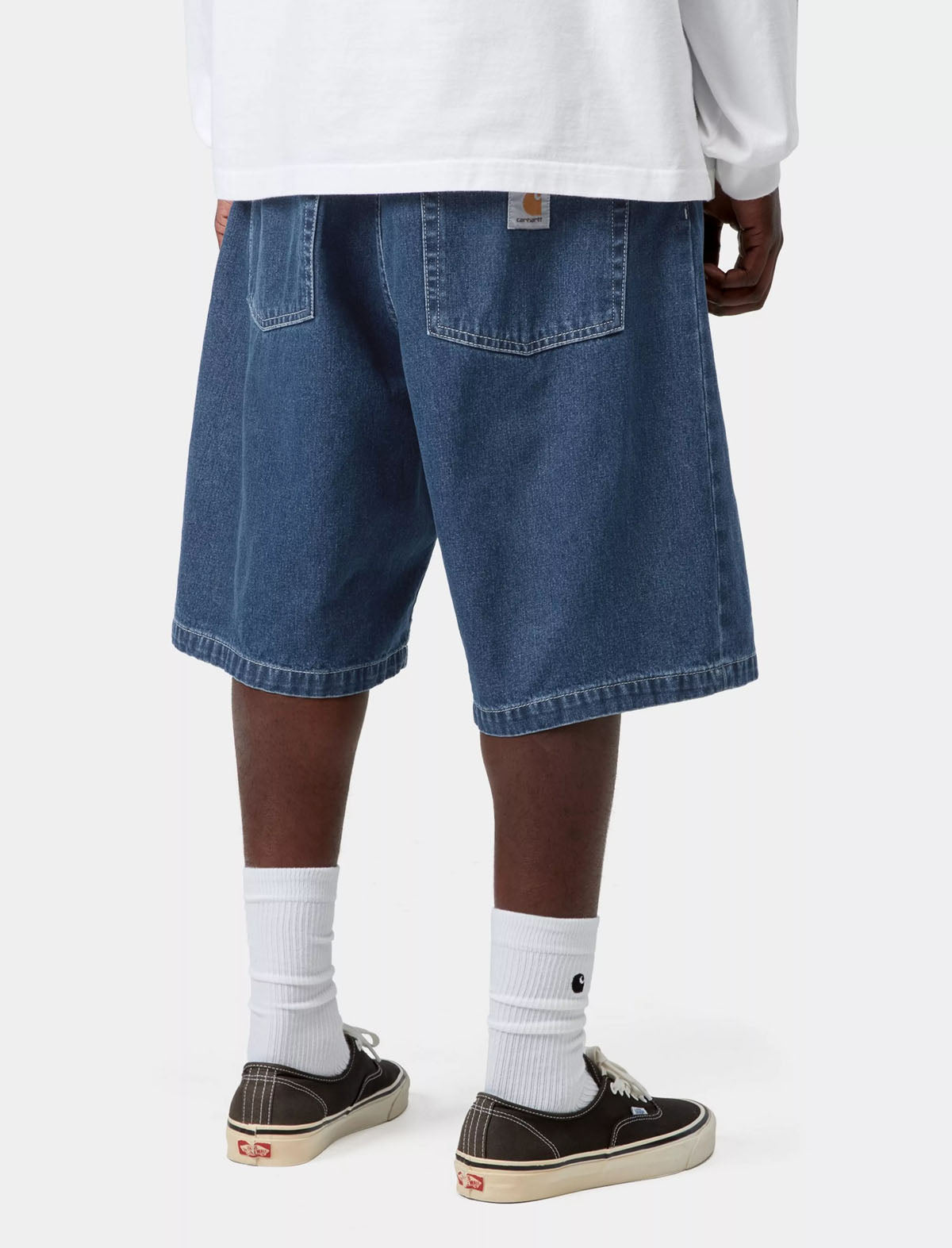Carhartt WIP Brandon Shorts Blue Stone Washed