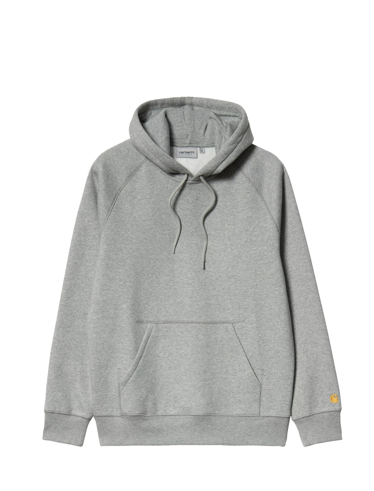 Carhartt Chase Gray hoodie on a white background