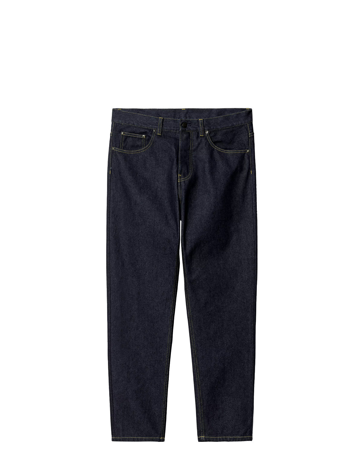 Carhartt WIP Newel Pant in Blue One Wash, front view