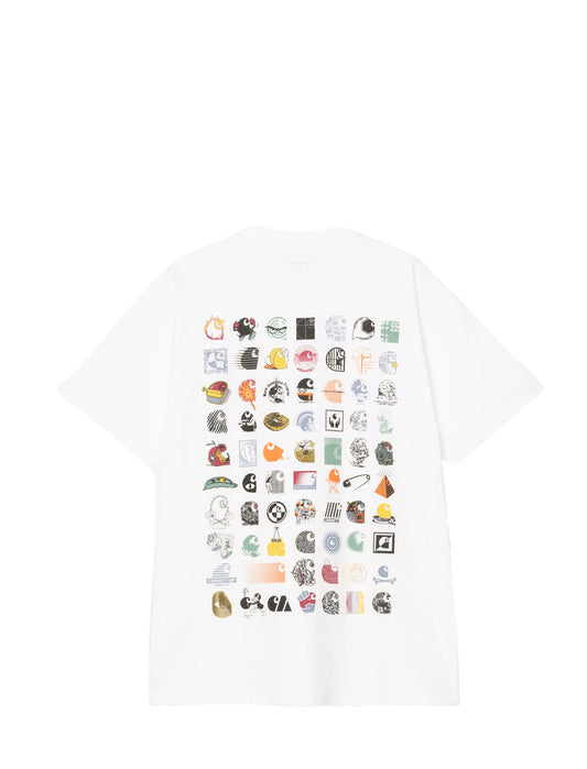 Carhartt WIP S/S Logo Archive T-Shirt White