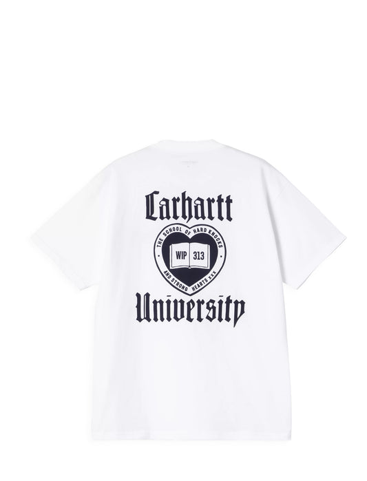 Carhartt WIP S/S Schooling T-Shirt White