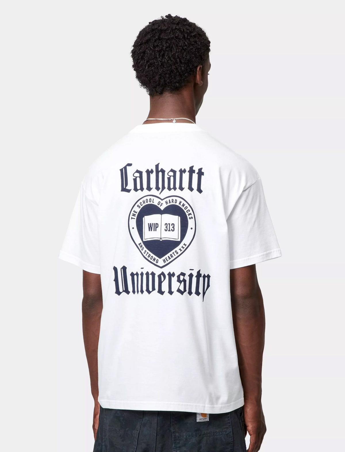 Carhartt WIP S/S Schooling T-Shirt White