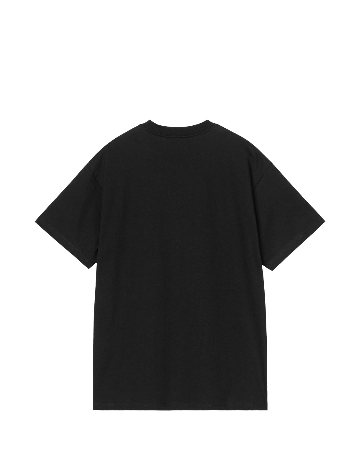 Carhartt WIP Impact Black t-shirt on a white background