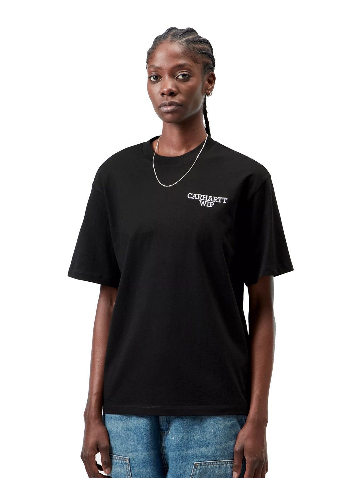 Carhartt WIP Women's Hugging Cats T-Shirt Black