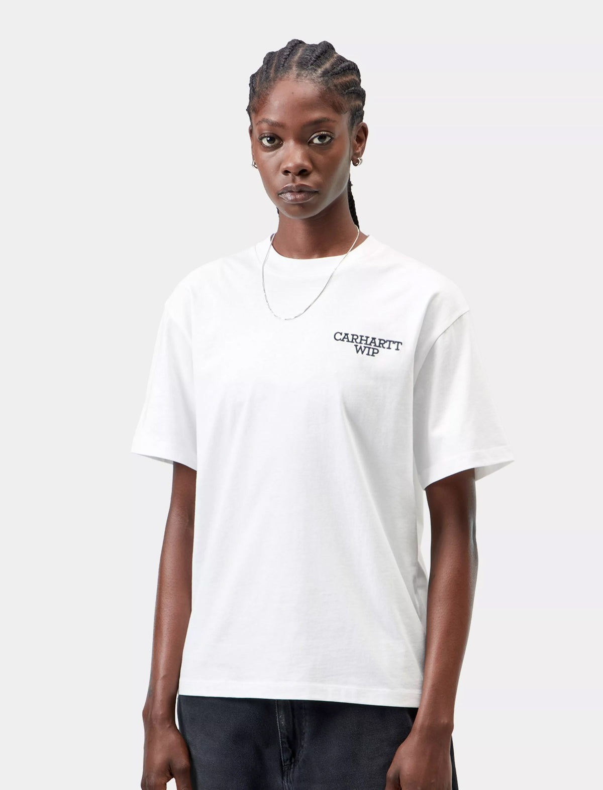 Carhartt WIP Women's Hugging Cats T-Shirt White