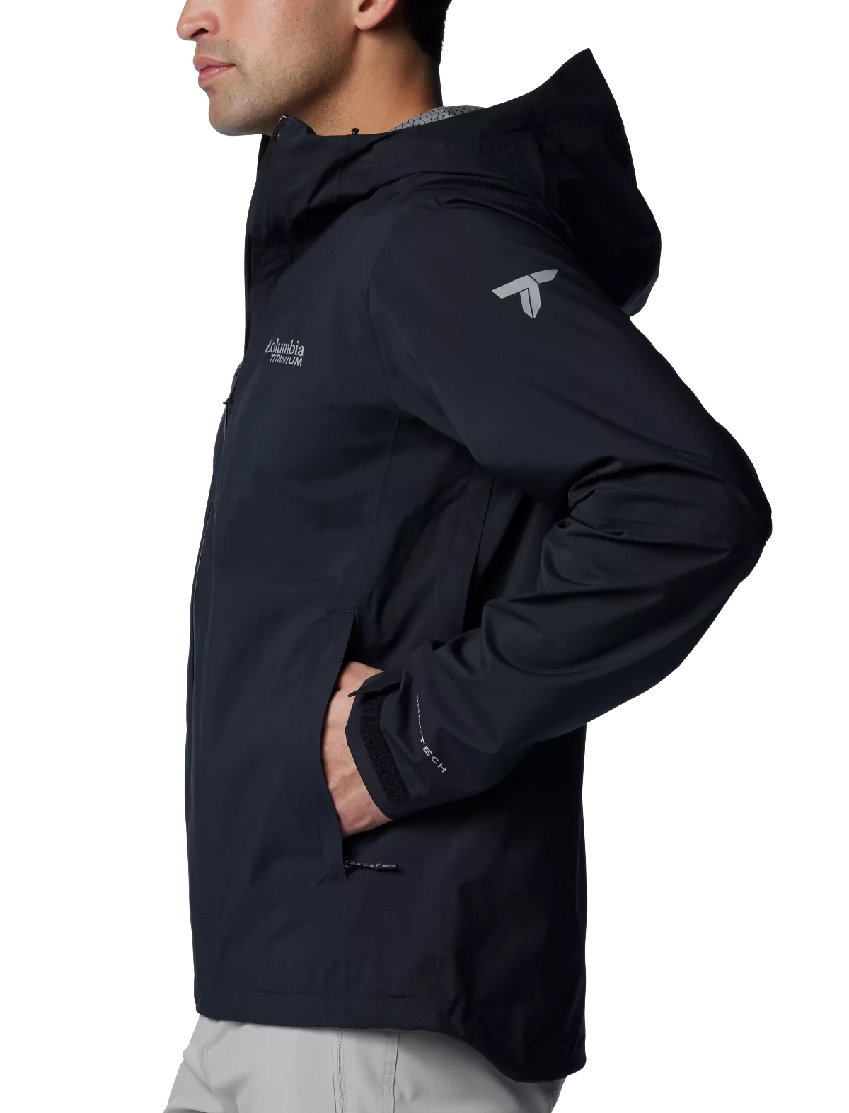 Columbia Men's Ampli-Dry II Shell Jacket Black