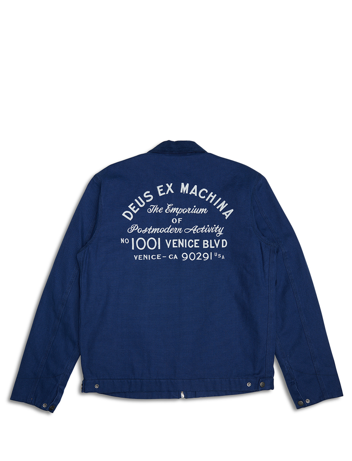 Deus Ex Machina Classics Address Workwear Jacket Mechanic Blue