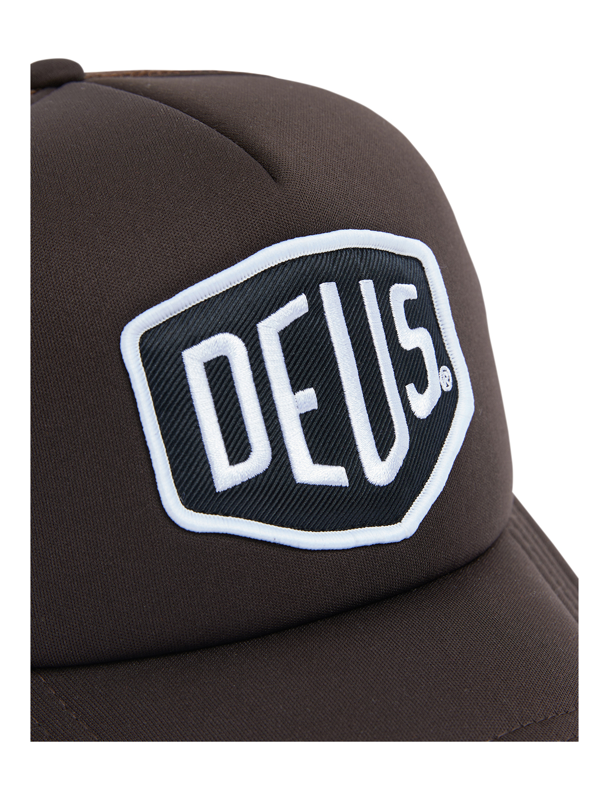 Deus Ex Machina Classics Baylands Trucker Cap Chocolate Brown