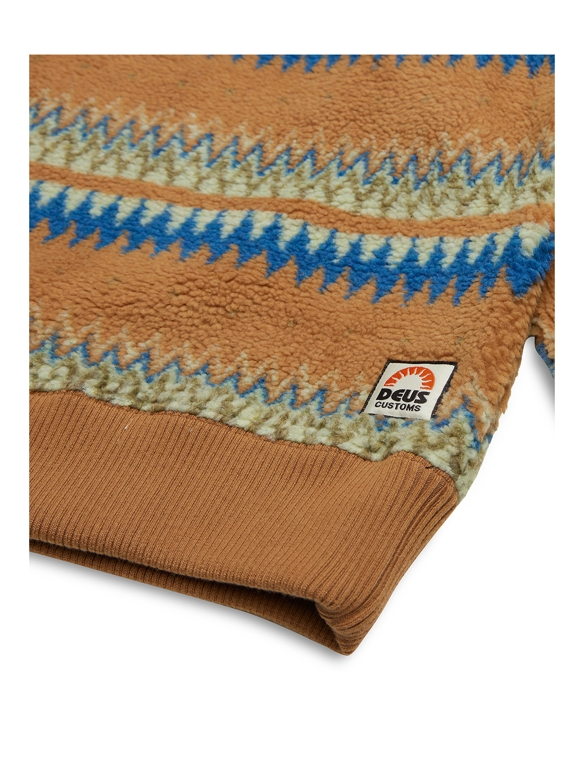 Deus Ex Machina Dylan Polar Fleece Multi Stripe