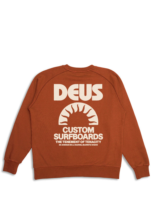 Deus Ex Machina Melodies Crew Sweater Clay Back