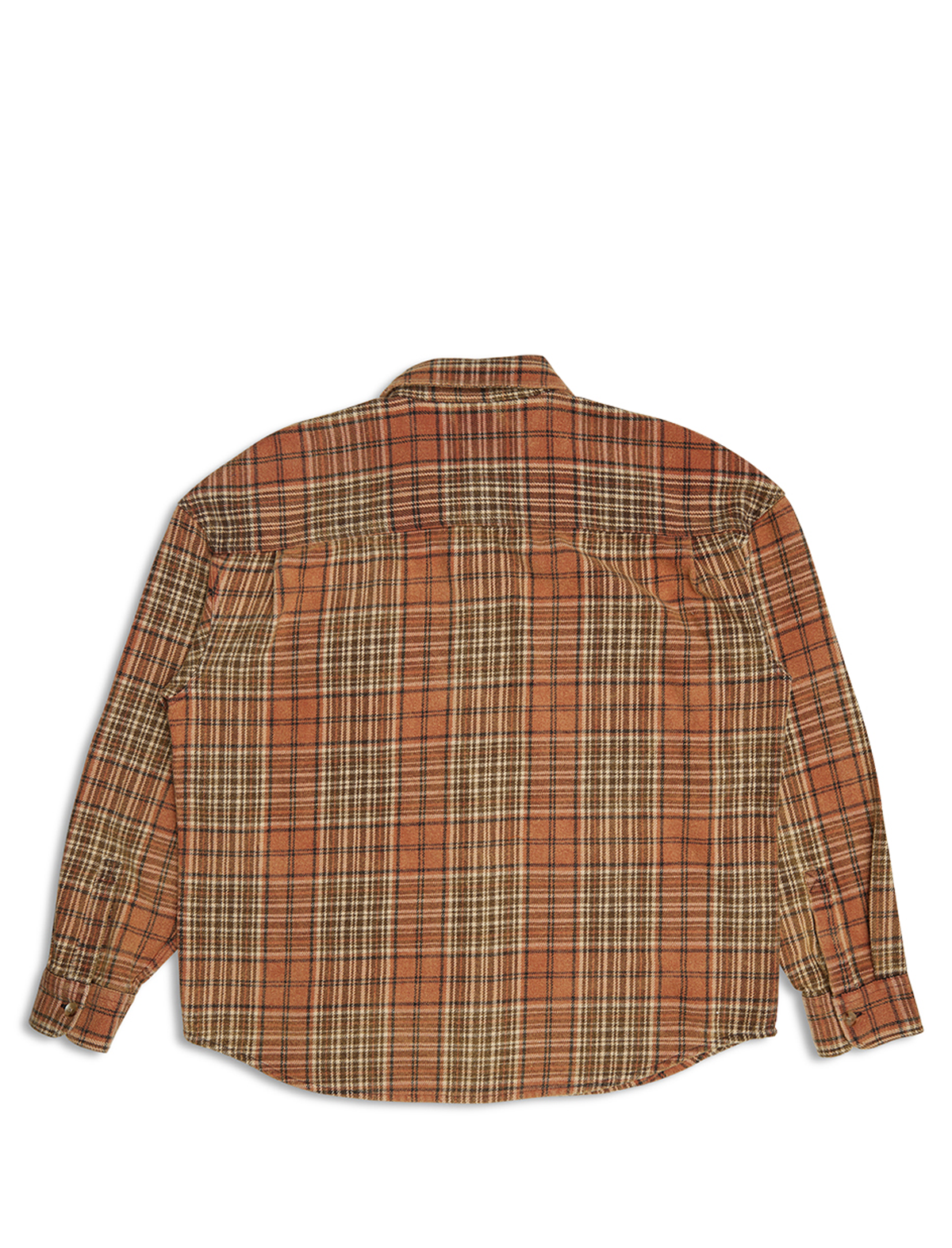 Deus Ex Machina Vacay Check Shirt Orange