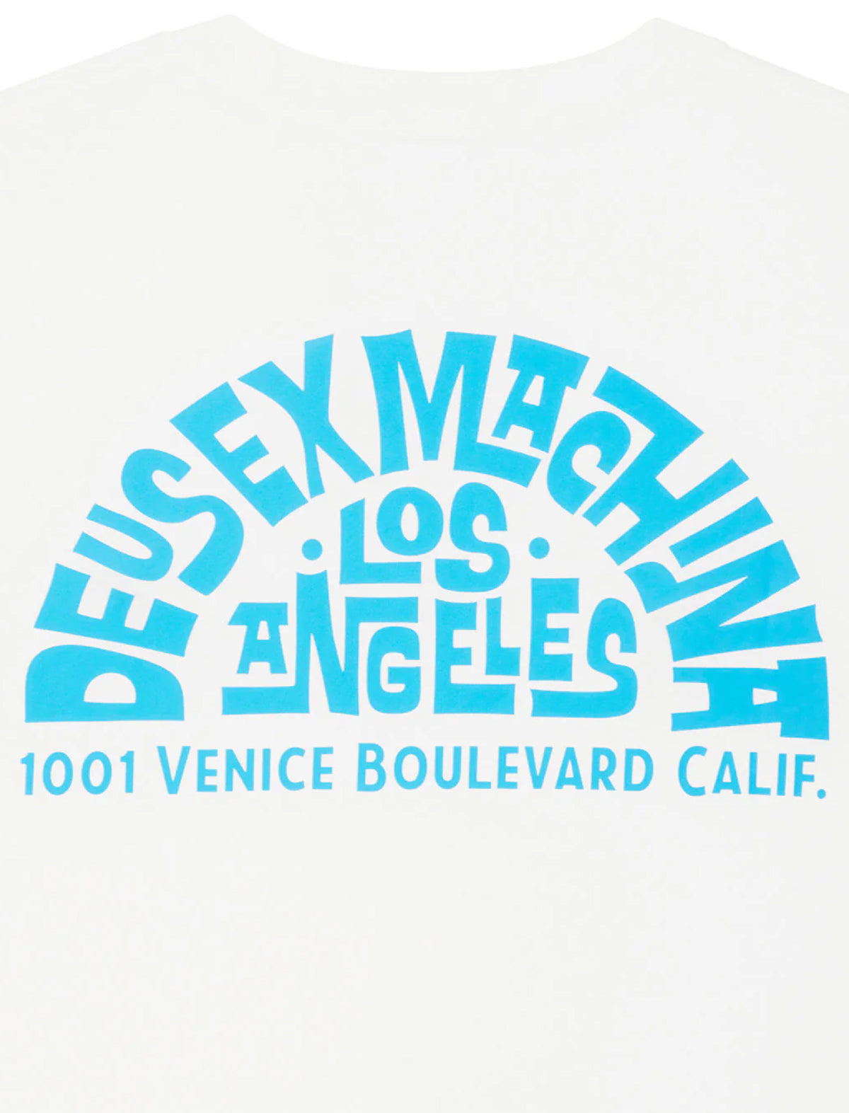 Deus Ex Machina Los Angeles Address T-Shirt Vintage White