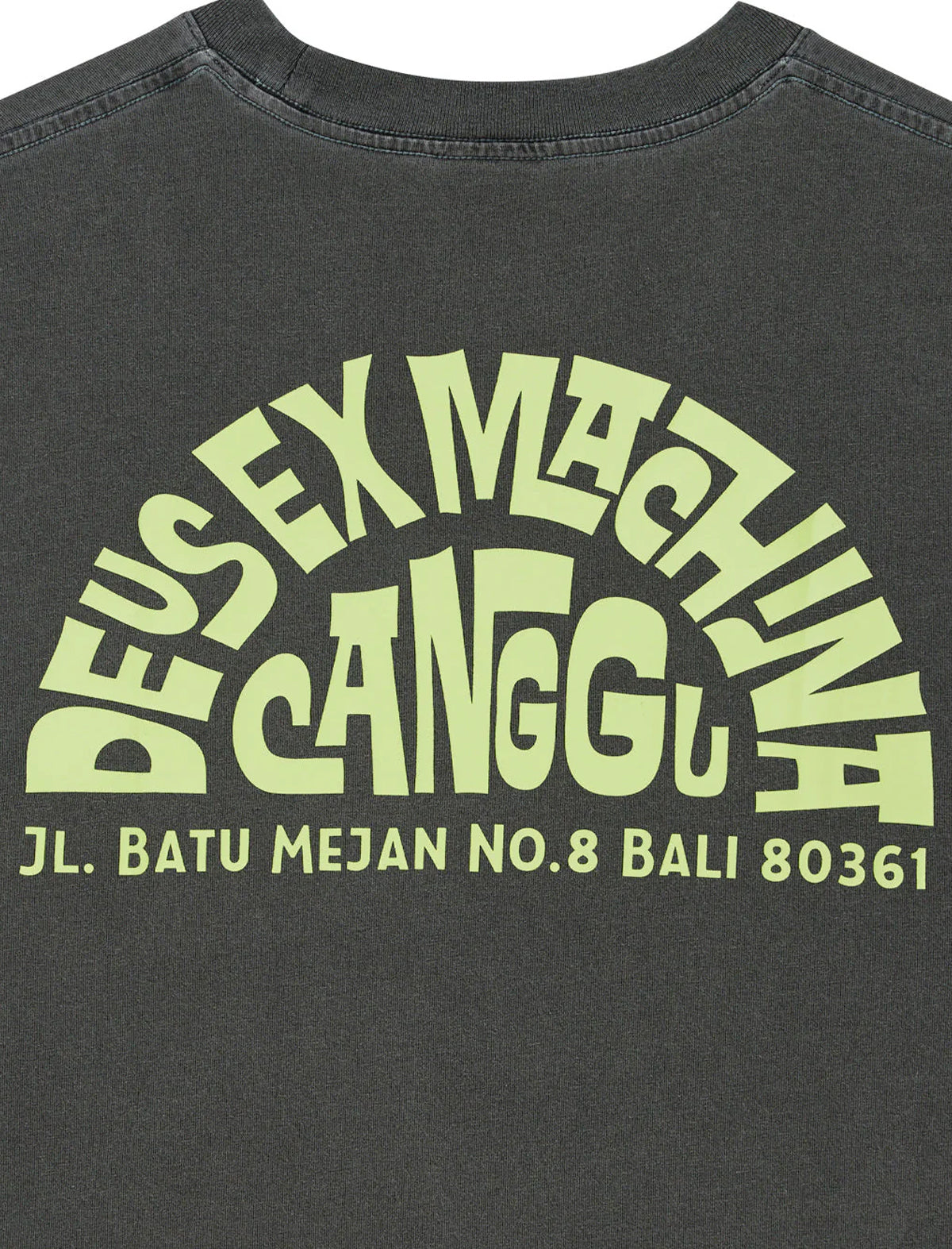 Deus Ex Machina Canggu Address T-Shirt Anthracite