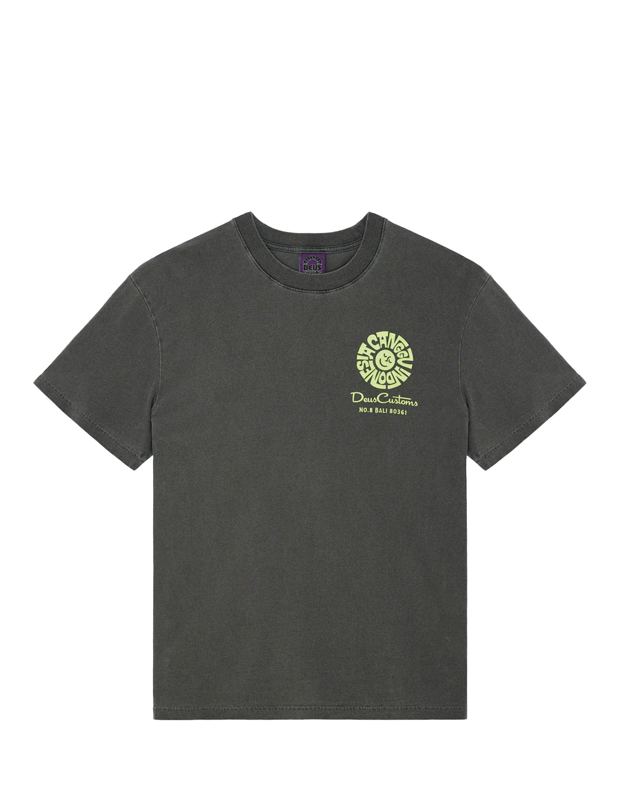 Deus Ex Machina Canggu Address T-Shirt Anthracite