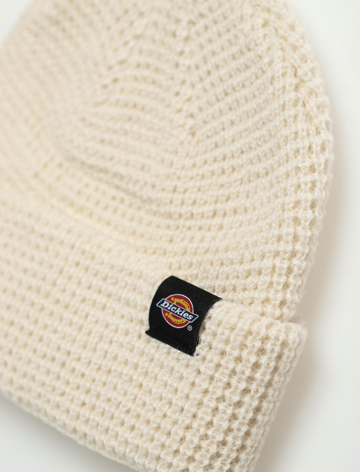 Dickies Woodworth Waffle Beanie Ecru