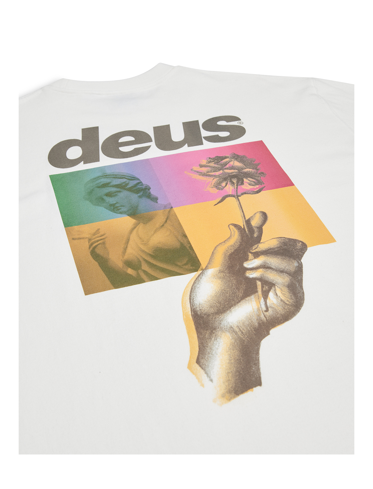 Deus Ex Machina Dig U T-Shirt Vintage White