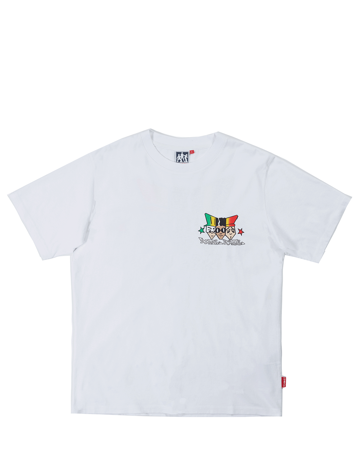 Dosse Posse Dope Collective DP001 T-Shirt Vintage White