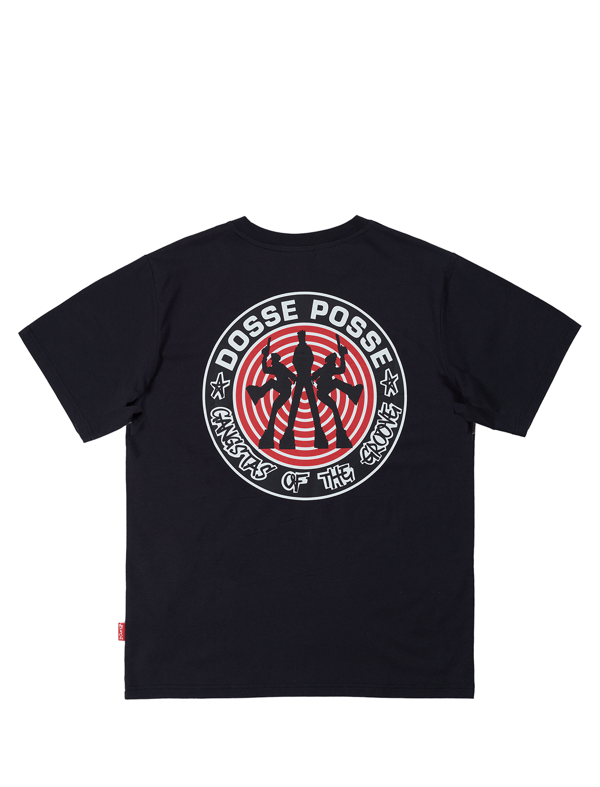 Dosse Posse Gangstas of the Groove DP004 T-Shirt Vintage Black