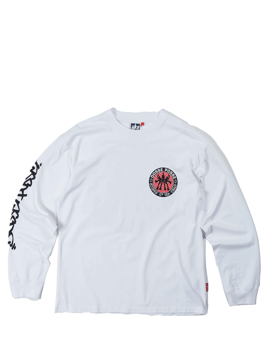 Dosse Posse DP006 Long Sleeve T-Shirt Vintage White