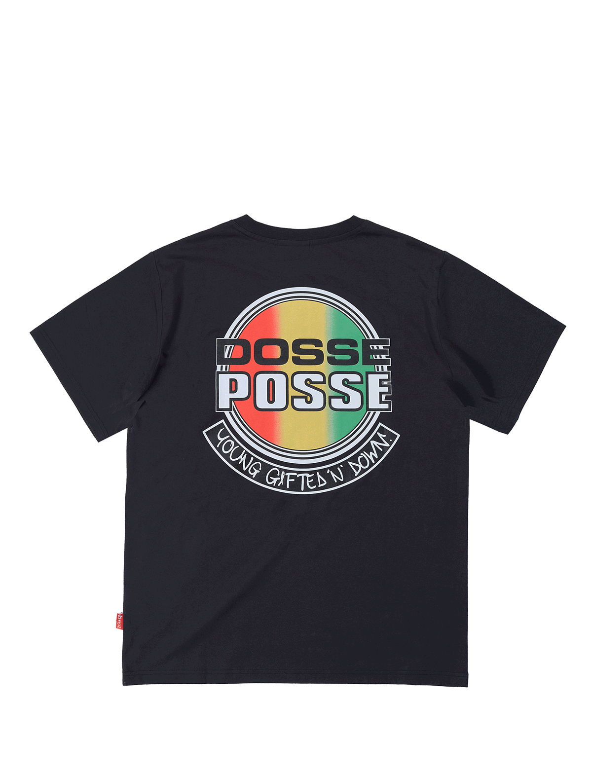 Dosse Posse Young, Gifted and Down DP002 T-Shirt Vintage Black