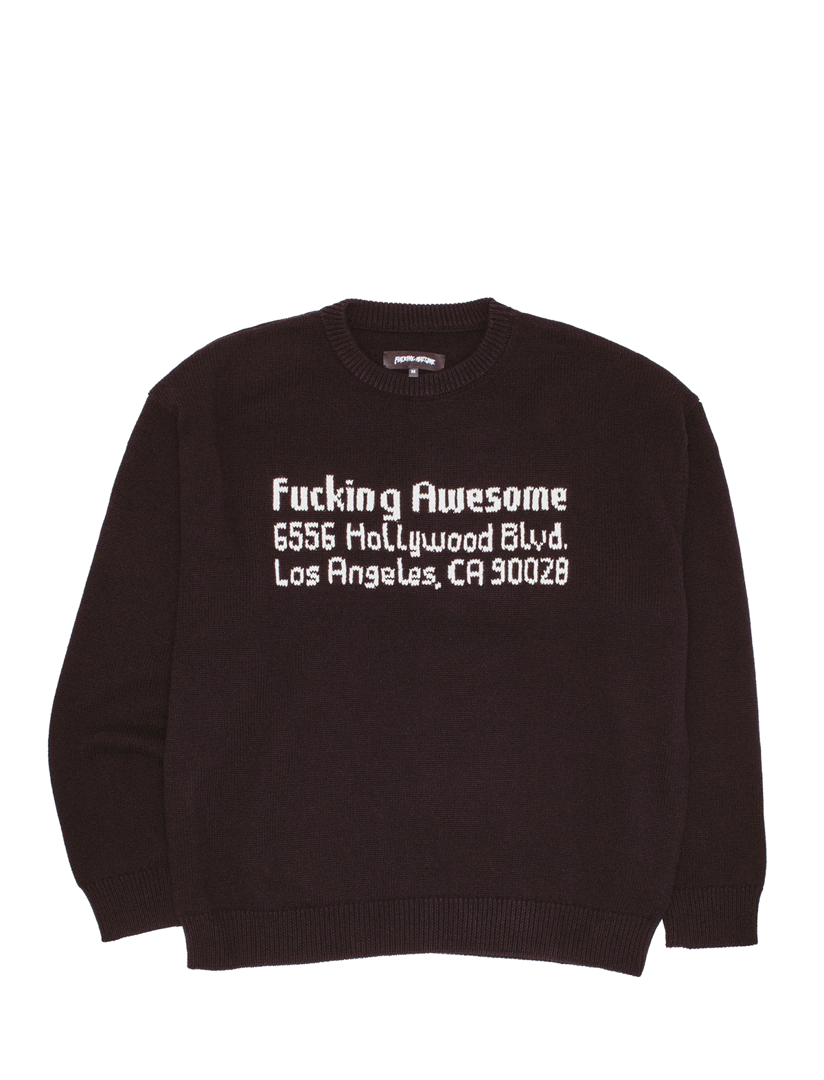 Fucking Awesome FA Hollywood Sweater Black