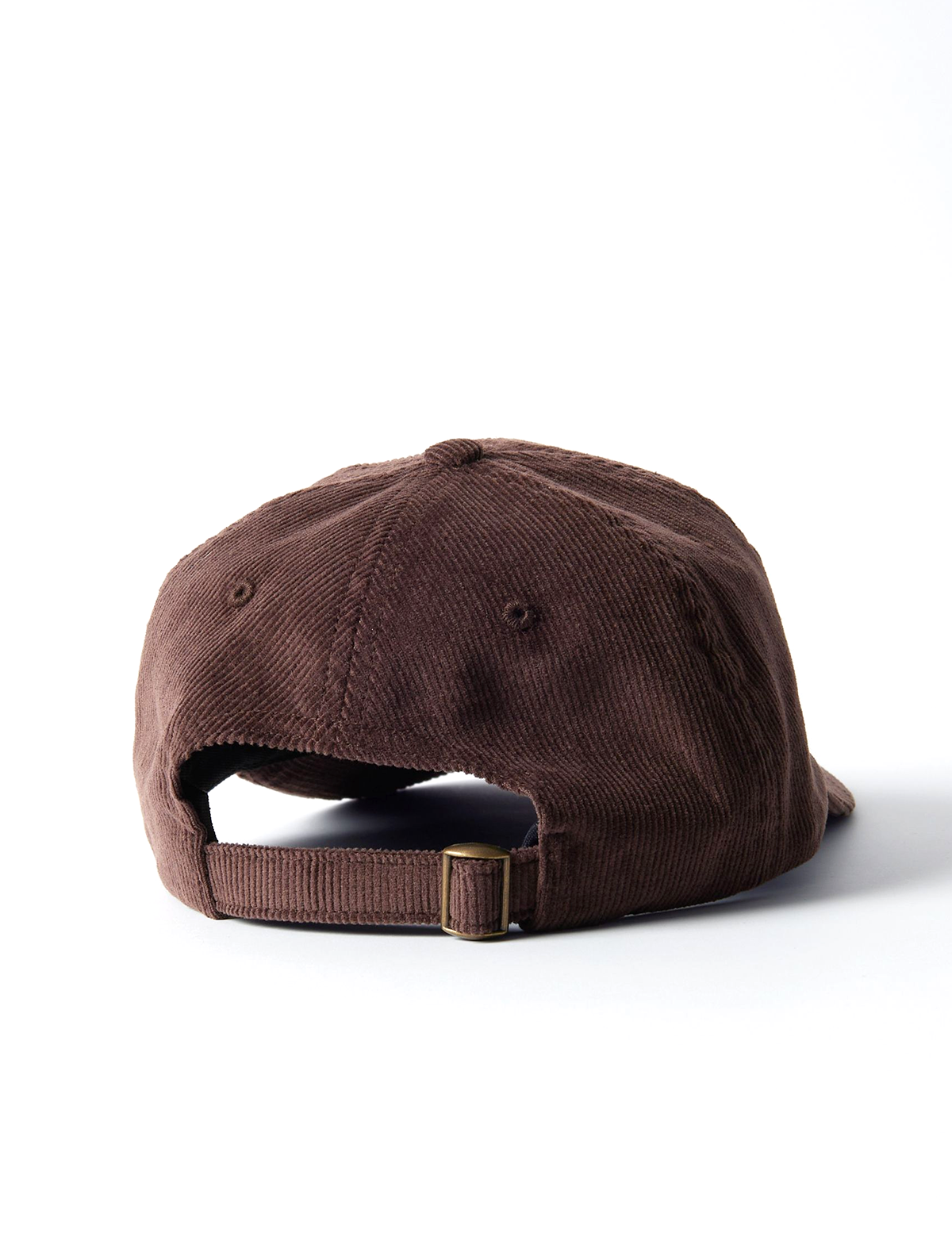 By Parra Fancy Logo 6 Panel Cap Dark Mahogany