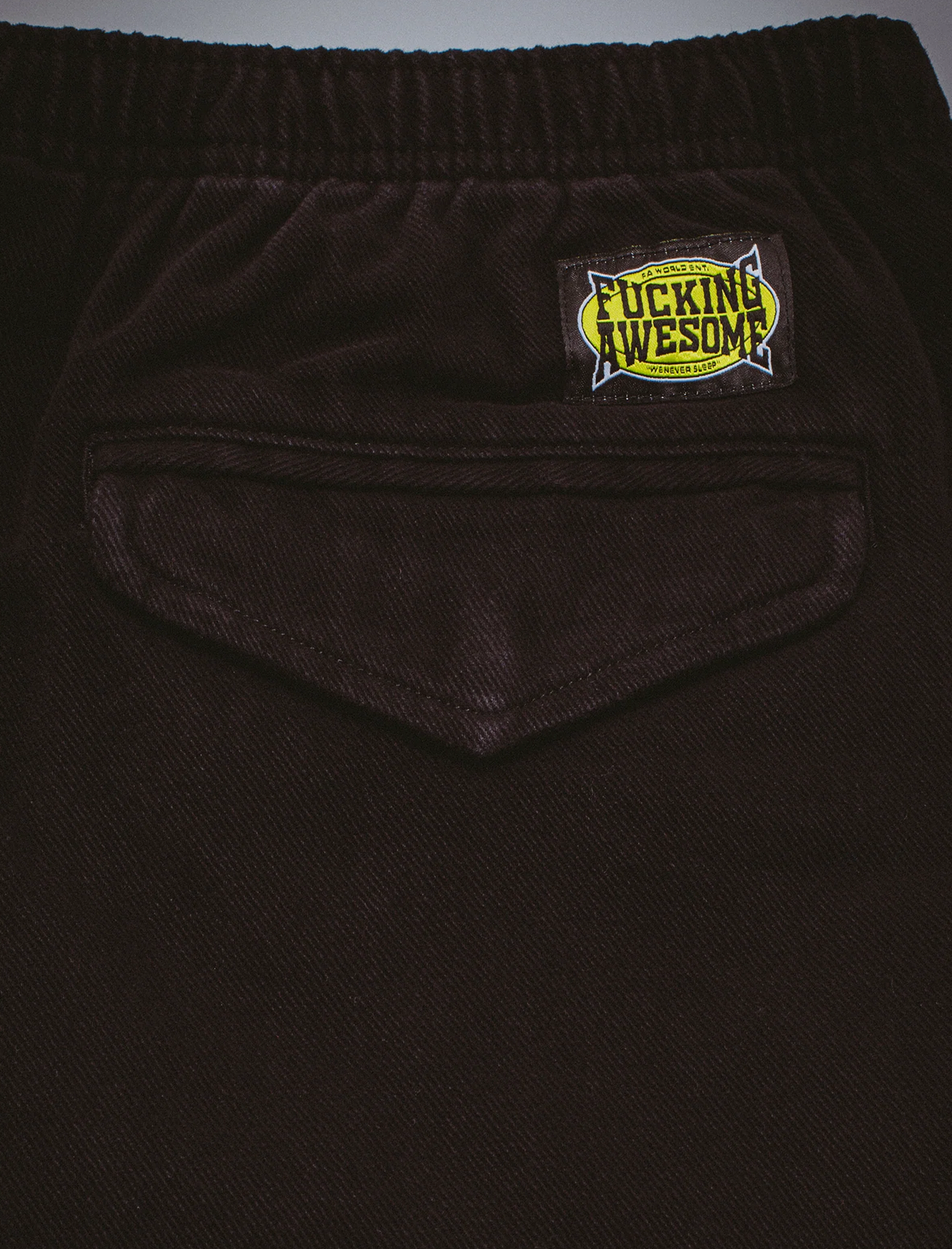 Fucking Awesome Chino Lounge Pant Black