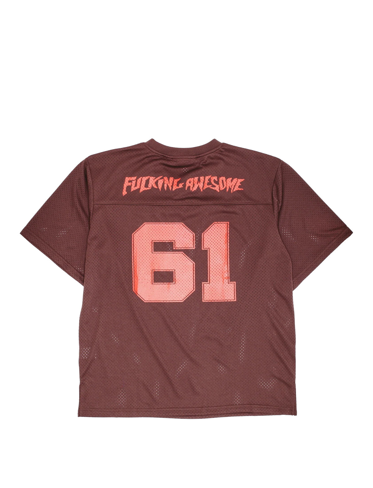 Fucking Awesome Stamp Logo Practice Jersey Brown
