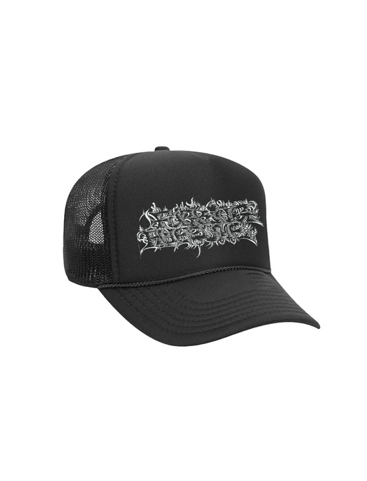 Fucking Awesome Savie Trucker Hat Black
